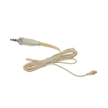 Detachable Cable with Sennheiser 1/8" 3.5mm Lock Screw Connector - Beige