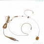 Brown Tan Color Headset Hanging Microphone For Sennheiser G2 G3 G4 Wireless System 3.5mm Screw Loack Plug For Stage Karaoke Sing B40