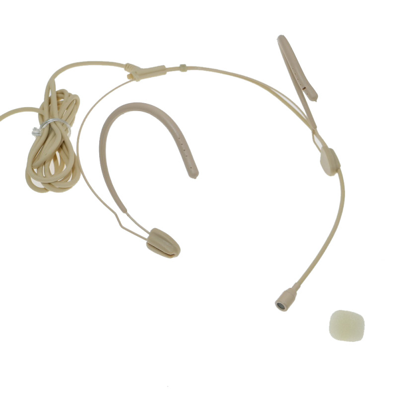 SM28 Headset Microphone For Shure Sennheiser AKG MiPro Wireless Bodypack Transmitter Omnidirectivity Core