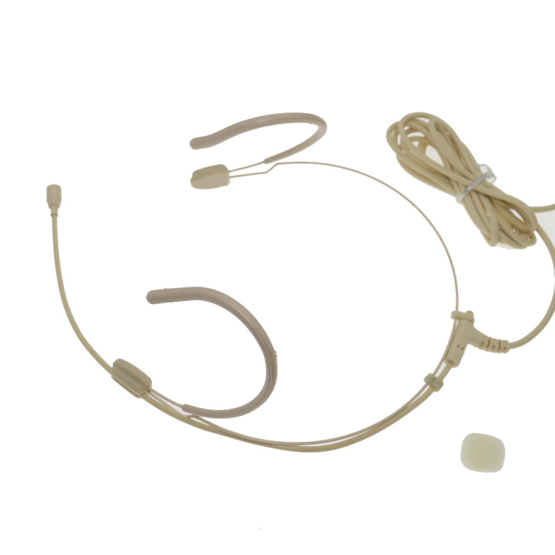 SM28 Headset Microphone For Shure Sennheiser AKG MiPro Wireless Bodypack Transmitter Omnidirectivity Core