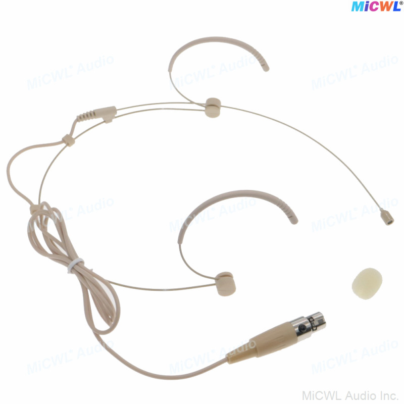 OM61 Double ear Wearing Headset Condenser Microphone Mic for Shure Sennheiser AKG Audio Technica Wireless BodyPack Transmitter OM61 Double ear Wearing Headset Condenser Microphone Mic for Shure Sennheiser AKG Audio Technica Wireless BodyPack Transmitter