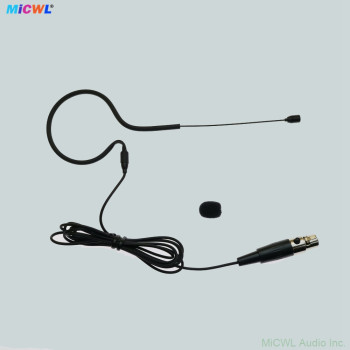 Black SM20 Earset Microphone For Shure Wireless BeltPack 4Pin Lock HeadMic Black SM20 Earset Microphone For Shure Wireless BeltPack 4Pin Lock HeadMic